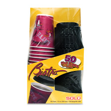 SLO FSX120041 Solo Cup Trophy Brand Combo Pack Cups w/Lids SLOFSX120041