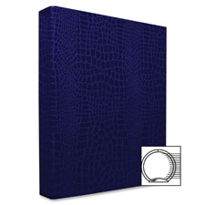 Aurora Products 80011 Embossed Binders, 1'' Capacity, 11'' x 8-1/2'', Pink, AUA80011, AUA 80011