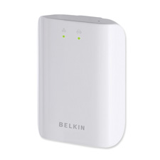 BLKF5D4073 Belkin Components Powerline Turbo Starter Kit, 64-Bit, 85Mbps, WhitePOWERLINE TURBO ADAPTER