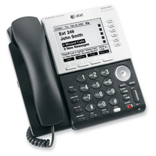 ATTSB67030 Advanced American Telephone Desk Phone, Corded, Caller ID, 5" Lighted Display, BK/SRPHONE SYSTEM,CORDED,DESKTOP