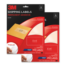 MMM 3500S 3M Permanent Inkjet Film Shipping/Address Labels MMM3500S