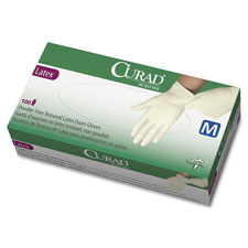 MII CUR8105 Medline Curad Powder Free Latex Exam Gloves MIICUR8105