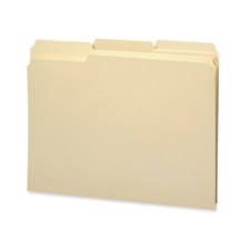 SMD 10347 Smead Recycled 1/3 Cut Manila File Folders SMD10347