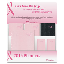 RED CBPNKD Rediform Pink Ribbon Planners Counter Display REDCBPNKD
