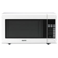 SNF EM-S9519W Sanyo 1.5 Cubic Foot Capacity Microwave Oven SNFEMS9519W