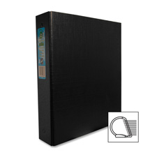 AUA 09084 Aurora Prod. Heavy-duty Black D-Ring Binders AUA09084