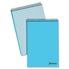 Esselte 25286 Steno Book, 16 lb., 80 Sheets, 6'' x 9'', Blue Paper