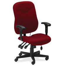 MLN 9414AG2112 Mayline Executive High Back Comfort Chair MLN9414AG2112