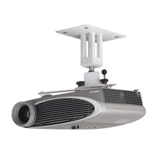 Bretford TPMUNI2 LCD Projector Mount, 4 Adjustable Arms 4'' x 4'' x 6'', Off White, BRETPMUNI2, BRE TPMUNI2