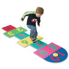 CKC 4384 Chenille Kraft Wonderfoam Hop Scotch Puzzle Mat CKC4384
