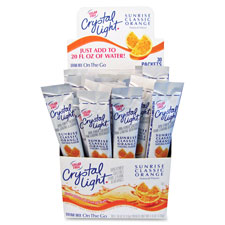 MJK GEN00504 Marjack Crystal Light On-The-Go Orange Mix Sticks MJKGEN00504