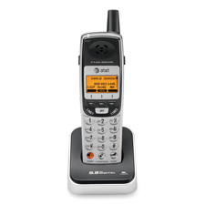 ATTTL76008 Advanced American Telephone Digital Expansion Handset,5.8GHz,2-Line,Black/SilverHANDSET,FOR 76108
