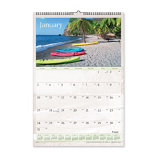 Wall Calendar,12-Month,Jan-Dec,15-1/2