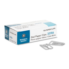 BSN 32354 Bus. Source Owl Paper Clips BSN32354