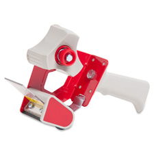 Business Source 16463 Handheld Tape Dispenser, for 3'' Core Tapes, Red, BSN16463, BSN 16463