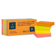 BSN 16493 Bus. Source Premium Repostionable Adhesive Notes BSN16493