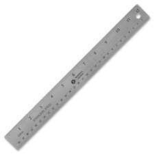 BSN 32361 Bus. Source Nonskid Stainless Steel Ruler BSN32361