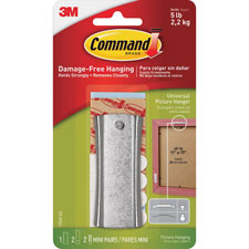 MMM 17047 3M Command Sticky Nail Sawtooth Metal Hanger MMM17047
