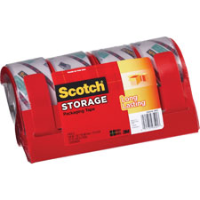 MMM 3650S4RD 3M Scotch Mailing and Storage Tape MMM3650S4RD