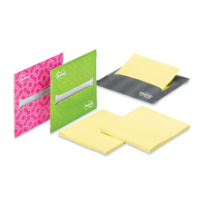 3M LND3301PK Laptop Note Dispensers, 3'' x 3'', 20/CT, Ast Dispensers/YW Pads, MMMLND3301PK, MMM LND3301PK