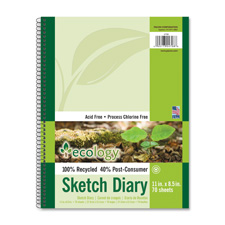 PAC 4798 Pacon Ecology Sketch Diary PAC4798