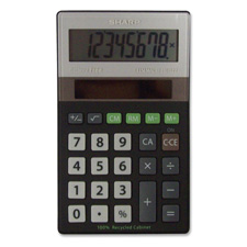 SHR ELR277BBK Sharp Recycled Handheld Calculator SHRELR277BBK