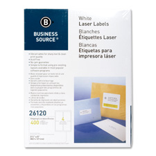Labels, Mailing, Laser, 3-1/2