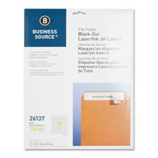 BSN 26137 Bus. Source Block-out File Folder Labels BSN26137
