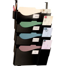 Wall, Desk & Computer Pockets, OIC 21728 Officemate 4-Pocket Grande Central Filing System OIC21728