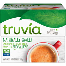 Marjack 8844 Natural Sweetener, 1 Gram/Pk, 80/PK, White