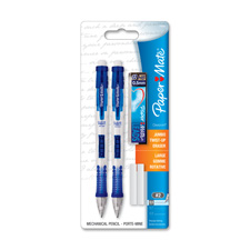 Mechanical Pencil Set, 12 Leads/2 Erasers, 2 Pencils, CL/BE