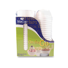 WCP 214487 Wincup On-the-Go Foam Bowls and Lids WCP214487