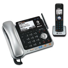 ATT TL86109 AT&T Dect 6.0 2-line Telephone System w/ Handset ATTTL86109