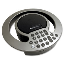 SPRACHT CP2016 Conference Phone, W/Expandable Capability, Black/Silver, SPTCP2016, SPT CP2016