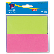 Label Pad Removable, 2
