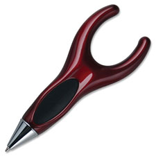 Pen, Ballpoint, Ergosleek, Tension Free, Chrome
