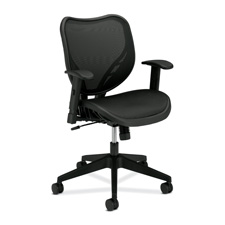 BSX VL552MST1 Basyx Mesh Mid-Back Chair BSXVL552MST1