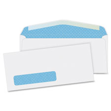 Business Source 42205 Security Window Envelopes, No. 10'', 4-1/8'' x 9-1/2'', 500/BX, WE