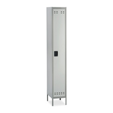 SAF 5522GR Safco Single-Tier Two-tone Lockers w/ Legs SAF5522GR