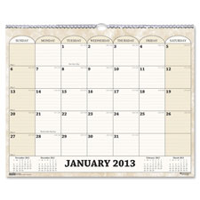 HOD 319 Doolittle Horizontal Wall Calendar  HOD319