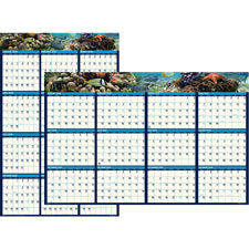 HOD 3969 Doolittle Earthscapes Sea Life Laminated Planner HOD3969