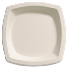 SLO 8PSC2050 Solo Cup Bare Sugar Cane Plates SLO8PSC2050