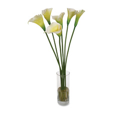 Baumgartens 98044 Artificial Flowers, Handcrafted, 6'' x 6'' x 20'', Cut Lilies, BAU98044, BAU 98044