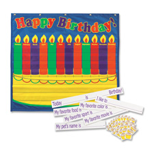 PAC 20050 Pacon Birthday Pocket Chart PAC20050