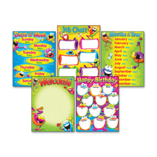 TEP T38970 Trend Classroom Basics Frog-tastic Learning Chart  TEPT38970