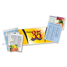 Fellowes 5221601 Roll Film, 16'' x 10'', 3 mil, Clear, FEL5221601, FEL 5221601