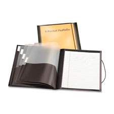 CRD 13611 Cardinal Nine Pocket Organizer with Pad CRD13611