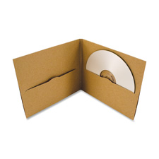 REB RPLYCS25 Rebinder Eco-friendly Kraft CD/DVD Holders REBRPLYCS25