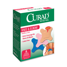 MII CUR0655 Medline Curad Knee and Elbow Athletic Strips MIICUR0655