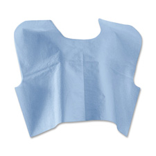 MII NON25249 Medline Disposable Blue Patient Capes MIINON25249